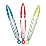 Chef Aid Food Tongs Red Blue Green Asst